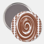 Heiße Kakao... Magnet (Vorderseite/Rückseite)