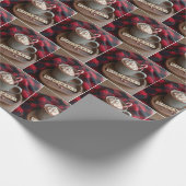 Heiße Kakao mit Candy Cane Geschenkpapier (Ecke)
