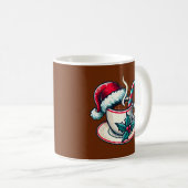 Heiße Kakao-Tasse Der Weihnachtsmann Kaffeetasse (VorderseiteRechts)