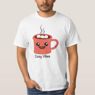 Heiße Kakao-Tasse mit Marshmallow T-Shirt