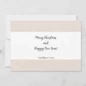 Heiße Kakao und Kekse Wasserfarbe Einladung (Rückseite)