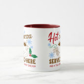 Heiße Kakao- und Sarkasuszeit Tasse (Zentrum)