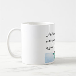 Heiße Kakao, warme Socken Tasse - Gemütliche Weihn