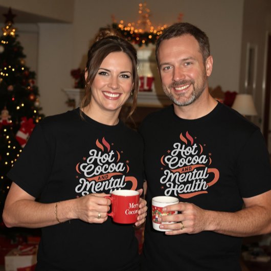 Heiße Kakaobehandlung und psychische Selbstversorg T-Shirt