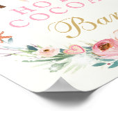 Heiße Kakaoernährstoffe Land der Süßigkeiten Gebur Poster (Ecke)