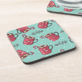 Heiße Kakaoweihe | Christmas Cork Untersetzer Set (Linke Seite)