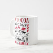 Heiße Kakaoweihe Kaffeetasse (Vorderseite Links)