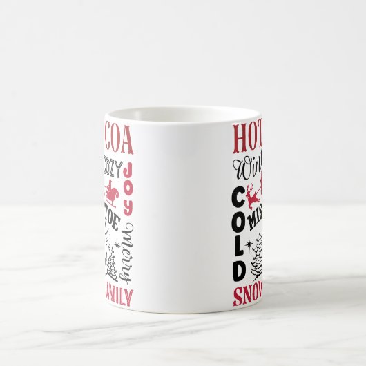 Heiße Kakaoweihe Kaffeetasse (Mittel)