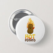 Heiße Kartoffel Button (Vorne & Hinten)