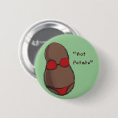 Heiße Kartoffel Button (Vorne & Hinten)