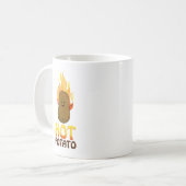 Heiße Kartoffel Kaffeetasse (Vorderseite Links)