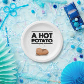 Heiße Kartoffel Pappteller (Party)