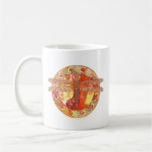 Heiße keltische Libelle Kaffeetasse (Links)