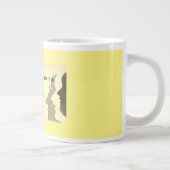 Heiße Köpfe, ich WOLL nicht, es zu hören!!! Jumbo-Tasse (Rechts)