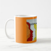 Heiße Köpfe, ich WOLL nicht, es zu hören!!! Tasse (Links)