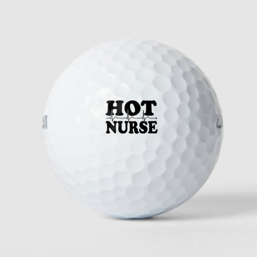 Heiße Krankenschwester Golfball (Vorderseite)