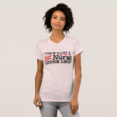 Heiße Krankenschwester T-Shirt (Vorne ganz)