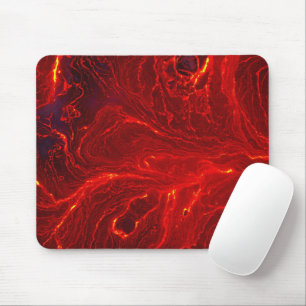 Heiße Lava-Oberfläche (Stil 3) Ölmalerei Mousepad