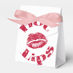 Heiße Lippen, rote Lippen Geschenkschachtel