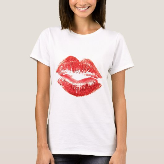 Heiße Lippen T-Shirt (Vorderseite)