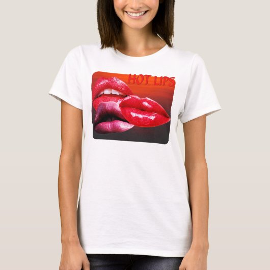 HEISSE LIPPEN T-Shirt (Vorderseite)