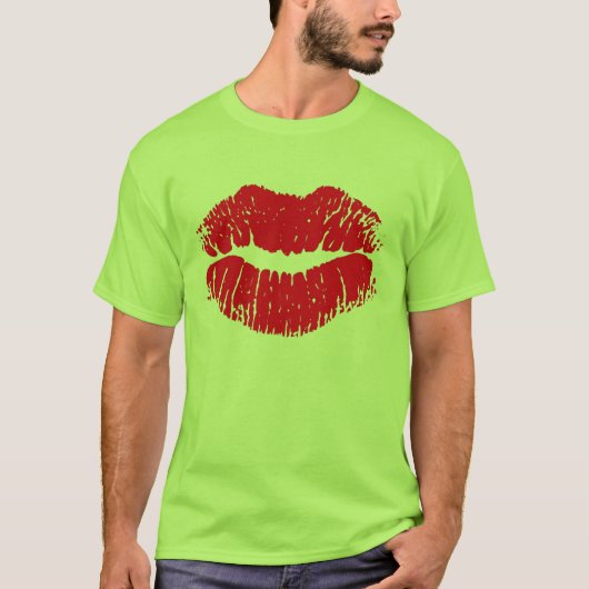 Heiße Lippen T-Shirt (Vorderseite)