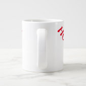 heiße LippenTasse Jumbo-Tasse (Rückseite)
