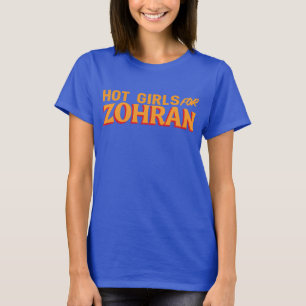 Heiße Mädchen für Zohran T-Shirt, Zohran Mamdani T-Shirt