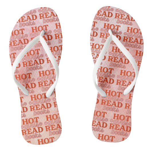 Heiße Mädchen lesen Bücher Badesandalen (Fußbett)