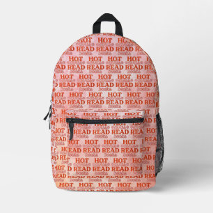 Heiße Mädchen lesen Bücher Bedruckter Rucksack