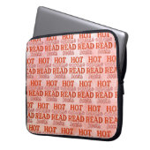 Heiße Mädchen lesen Bücher Laptopschutzhülle (Vorderseite Links)