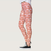 Heiße Mädchen lesen Bücher Leggings (Links)