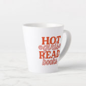 Heiße Mädchen lesen Bücher Milchtasse (Rechte Ecke)