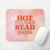 Heiße Mädchen lesen Bücher Mousepad (Mit Mouse)