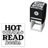 Heiße Mädchen lesen Bücher Permastempel (Beispiel)