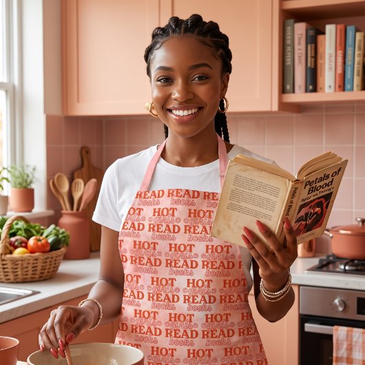 Heiße Mädchen lesen Bücher Schürze