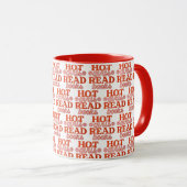 Heiße Mädchen lesen Bücher Tasse (VorderseiteRechts)