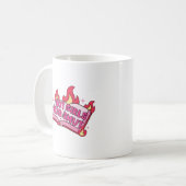 Heiße Mädchen lesen Schund Kaffeetasse (Vorderseite Links)
