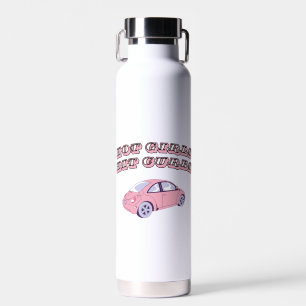Heiße Mädchen schlagen Beine Trinkflasche