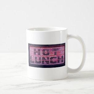 Heiße Mittagessen 2 Kaffeetasse