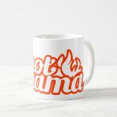 Heiße Mutterorangen-Tasse Kaffeetasse (VorderseiteRechts)