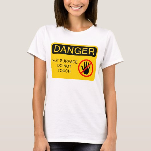 HEISSE OBERFLÄCHE T-Shirt (Vorderseite)