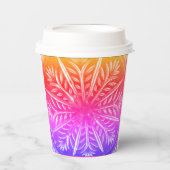 Heiße oder kalte Getränke Pappbecher (Vorderseite)