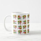 Heiße Paprika-Tasse Kaffeetasse (Links)