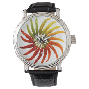 Heiße Paprikaschoten Charlestons Armbanduhr