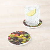 Heiße Paprikaschoten Yum Getränkeuntersetzer (Seite)