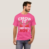 Heiße Pfeffer-Küchenmesser T-Shirt (Vorne ganz)