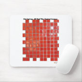 Heiße Quellen, AR-rote Fliesen, Mittelave-Geschenk Mousepad (Mit Mouse)