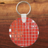 Heiße Quellen, AR-rote Fliesen, Mittelave-Geschenk Schlüsselanhänger (Vorderseite)