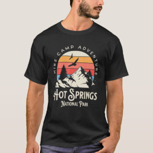 Heiße Quellen Arkansas Natur Wandern im Freien T-Shirt